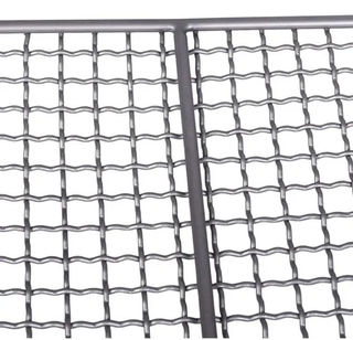 Malla soldada con autógena de la barbacoa del acero inoxidable de la construcción para la ayuda que asa a la parrilla resistente