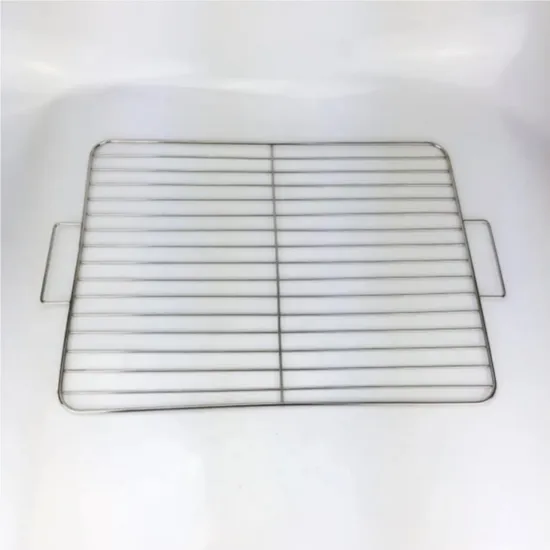 Malla soldada con autógena de la barbacoa del acero inoxidable de la construcción para la ayuda que asa a la parrilla resistente