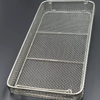 Cesta de esterilización de acero inoxidable de grado de laboratorio para desinfección de instrumentos de laboratorio