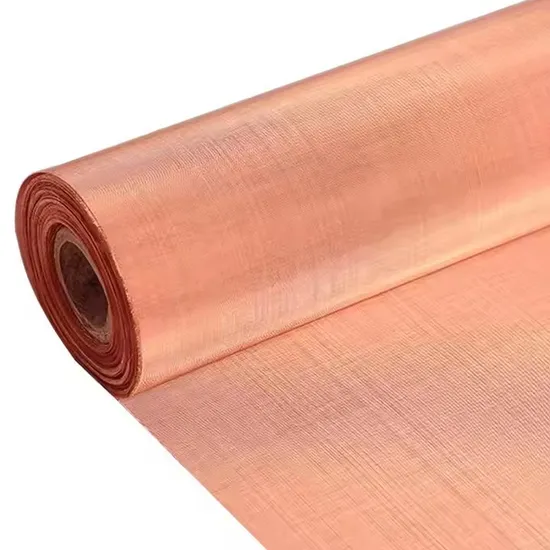 300 325 350 400 500 malla estañada malla de alambre de cobre pantalla soldada con autógena filtro resistente a la corrosión